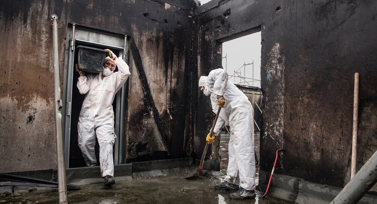 Çerkezköy Yangın Sonrası Temizlik